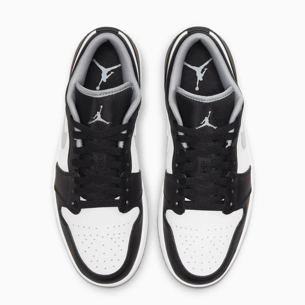 Air Jordan 1 Low de hombre 'Negro Blanco Gris'