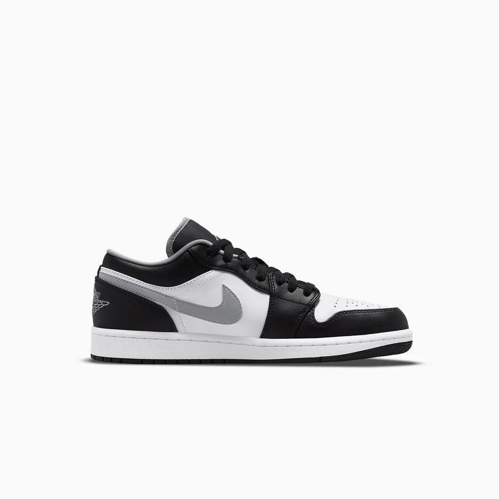 Air Jordan 1 Low de hombre 'Negro Blanco Gris'