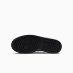 Air Jordan 1 Low de hombre 'Negro Blanco Gris'