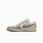 Air Jordan 1 Low de hombre 'Sail Fire Red College Grey'