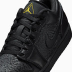 Air Jordan 1 Low SE para hombre 'Black Elephant Print'
