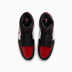 Air Jordan 1 Mid SE 'Patent Bred Toe' pour homme