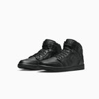 Air Jordan 1 Mid para hombre 'Triple Black'
