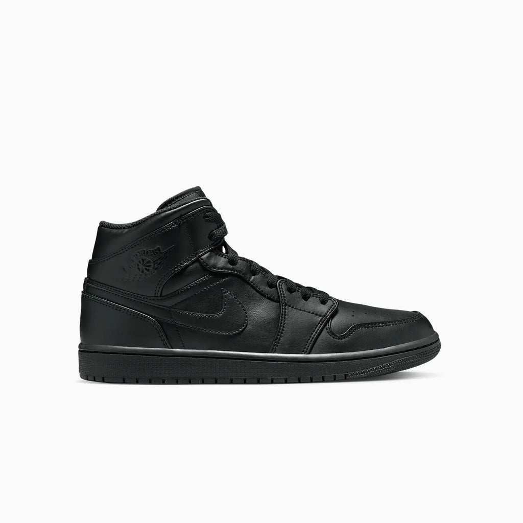Air Jordan 1 Mid para hombre 'Triple Black'