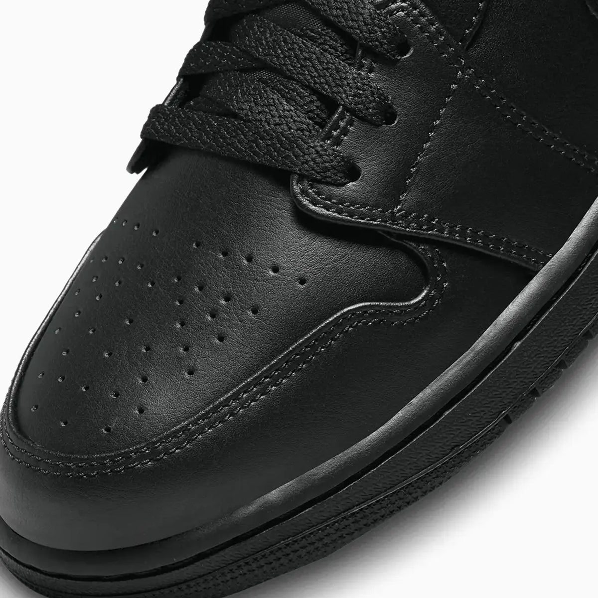 Air Jordan 1 Mid para hombre 'Triple Black'