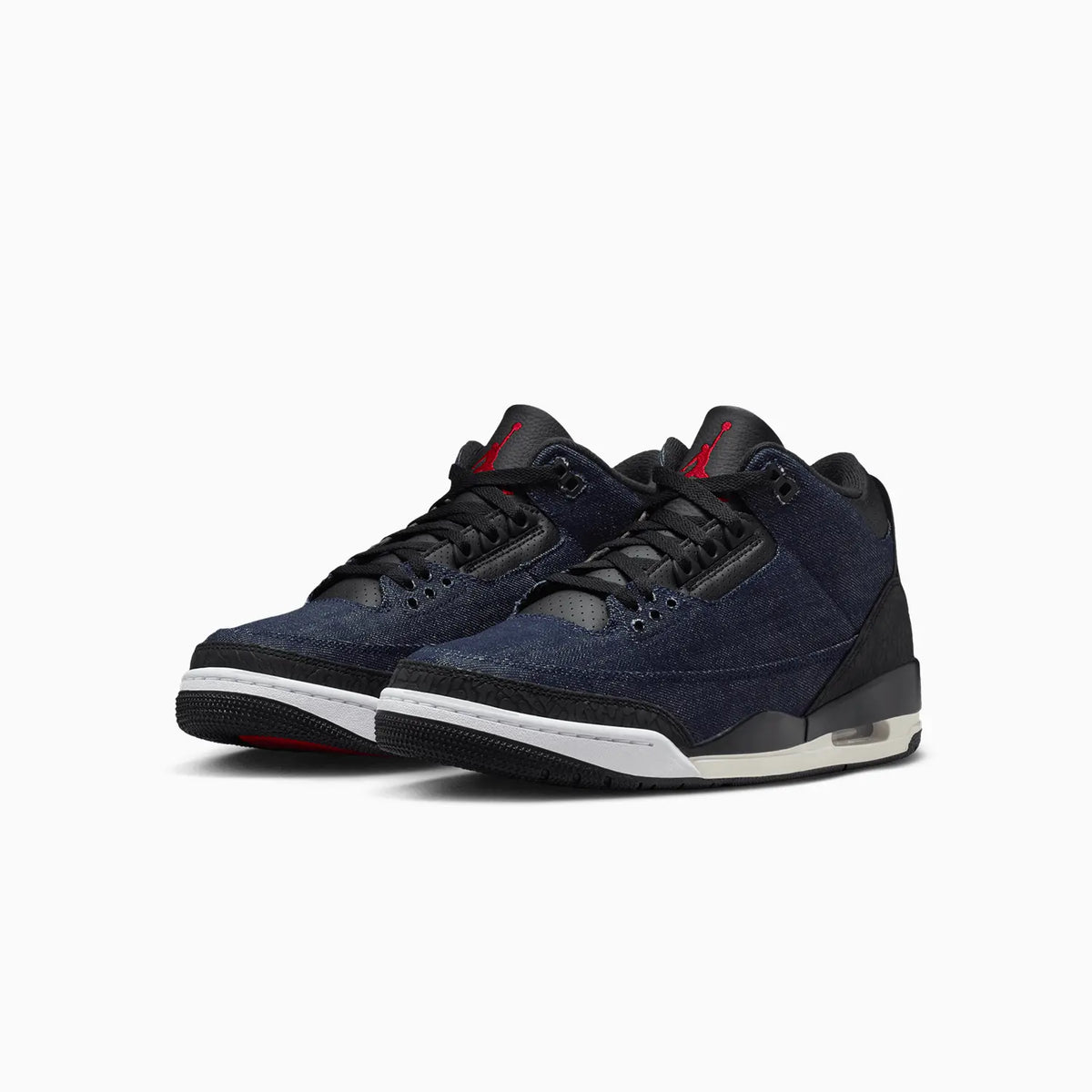 Men's Air Jordan 3 X Levis 'Indigo and Gym Red'