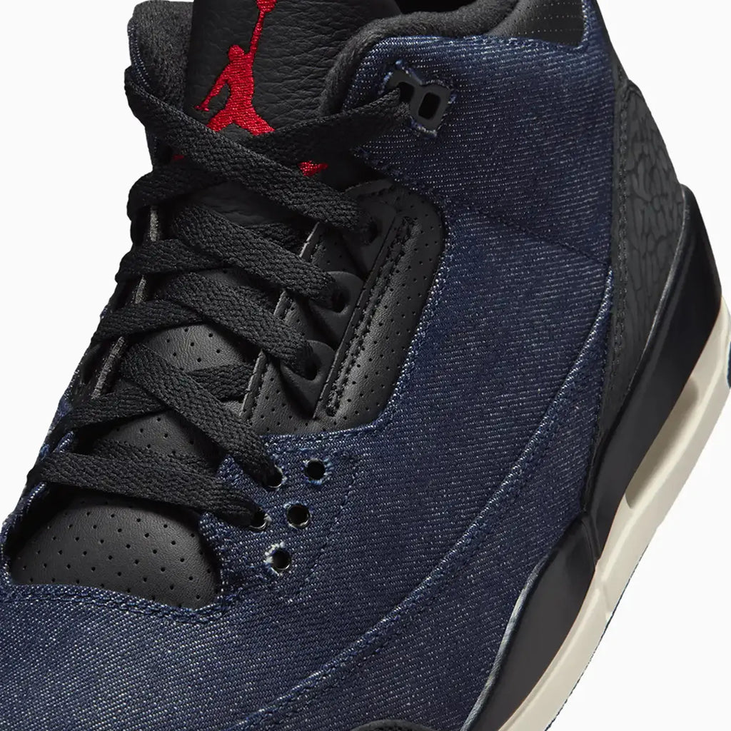 Men's Air Jordan 3 X Levis 'Indigo and Gym Red'
