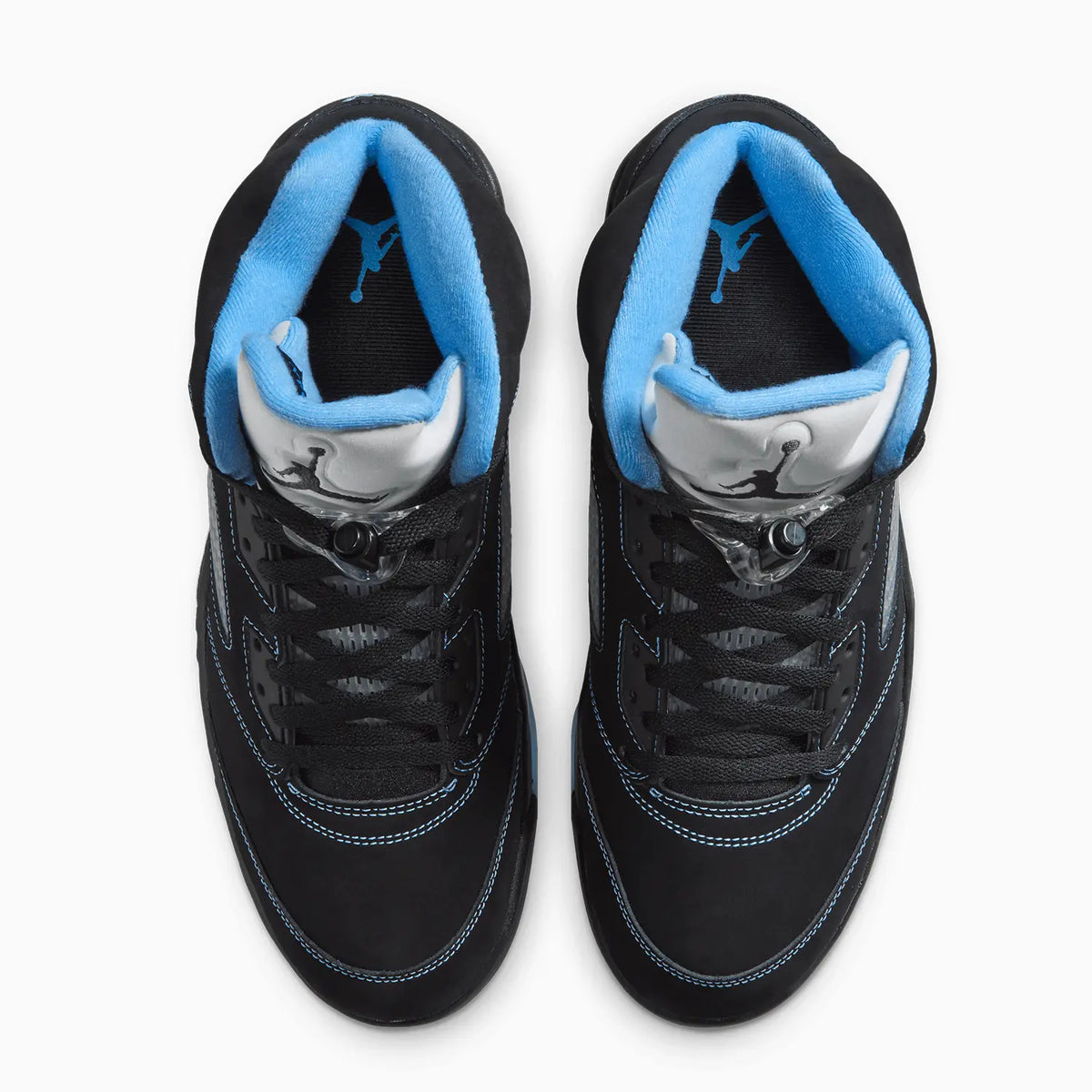 Air Jordan 5 Retro de hombre 'Black University Blue'