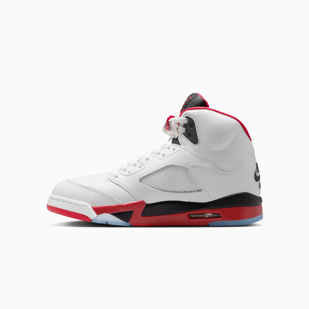 Air Jordan 5 Retro OG para hombre 'Fire Red Black Tongue'
