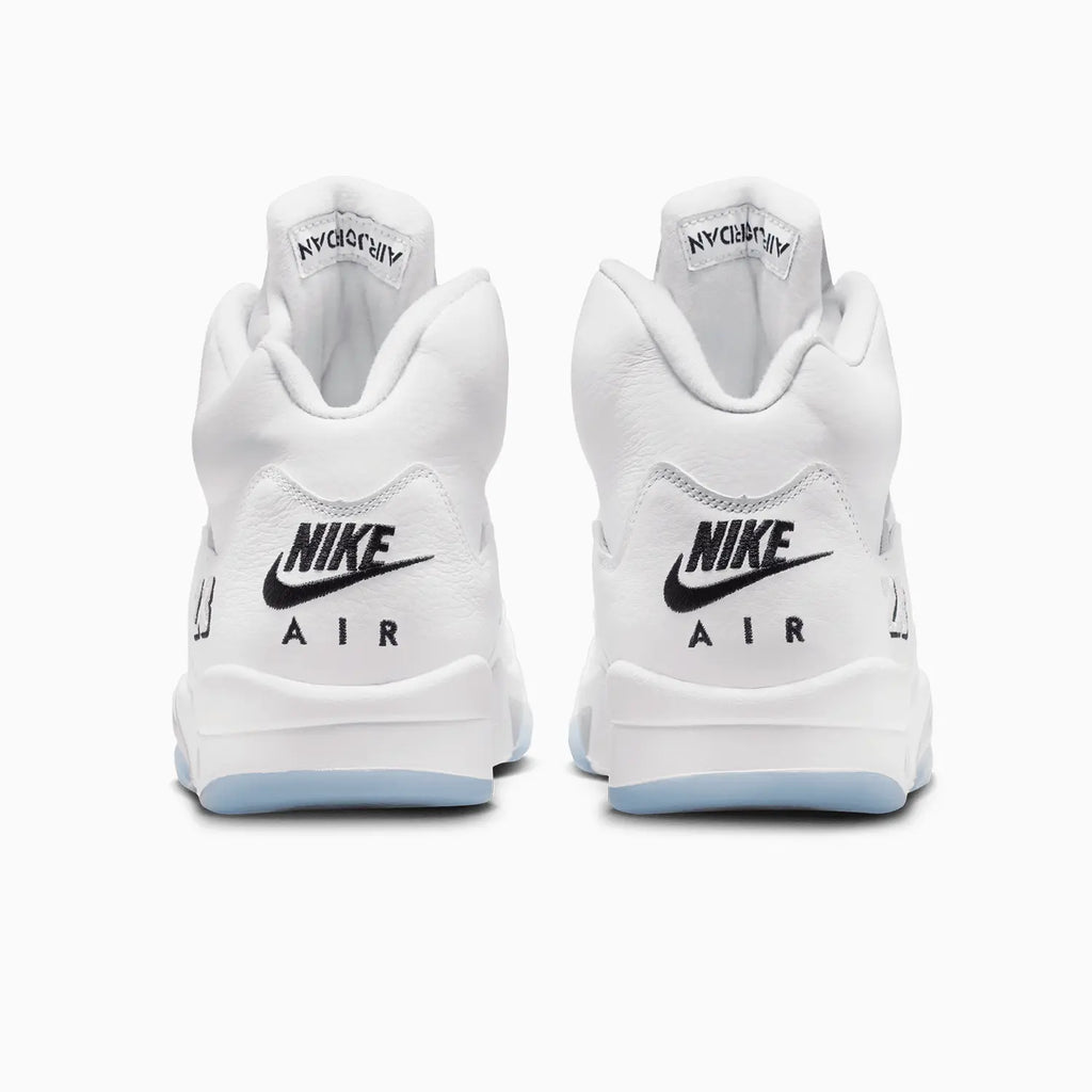 Air Jordan 5 Retro de hombre 'White Metallic'