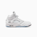 Air Jordan 5 Retro de hombre 'White Metallic'