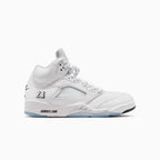 Air Jordan 5 Retro de hombre 'White Metallic'