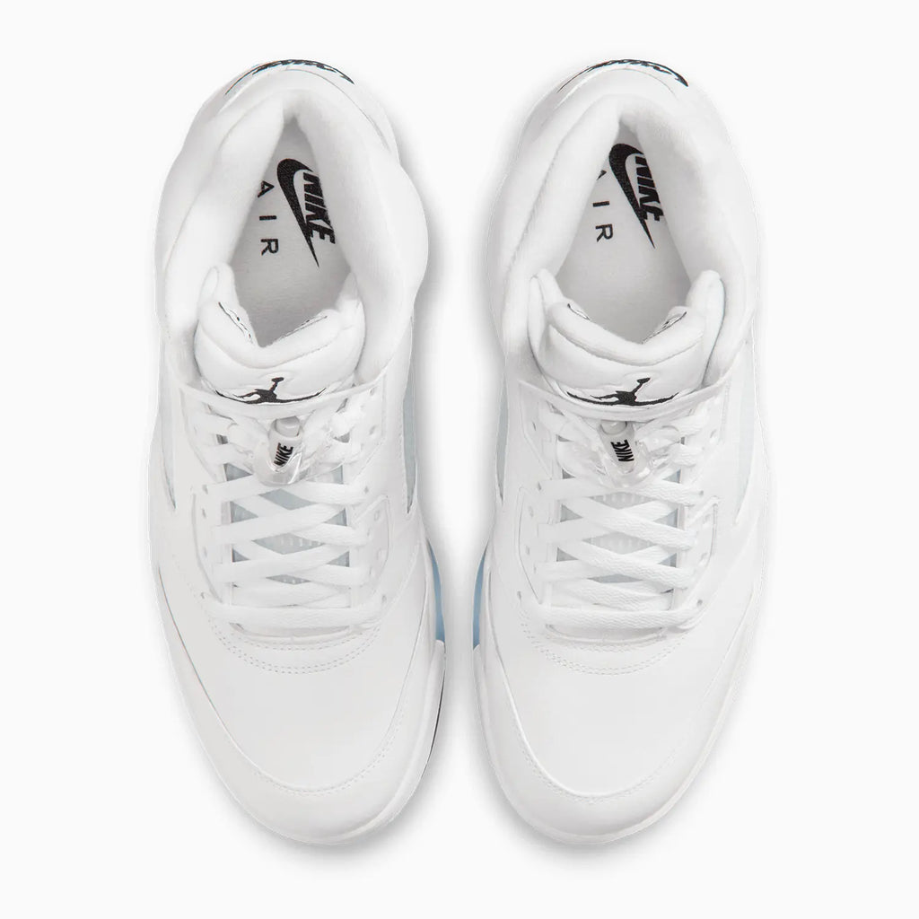 Air Jordan 5 Retro de hombre 'White Metallic'