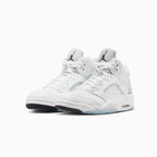 Air Jordan 5 Retro de hombre 'White Metallic'