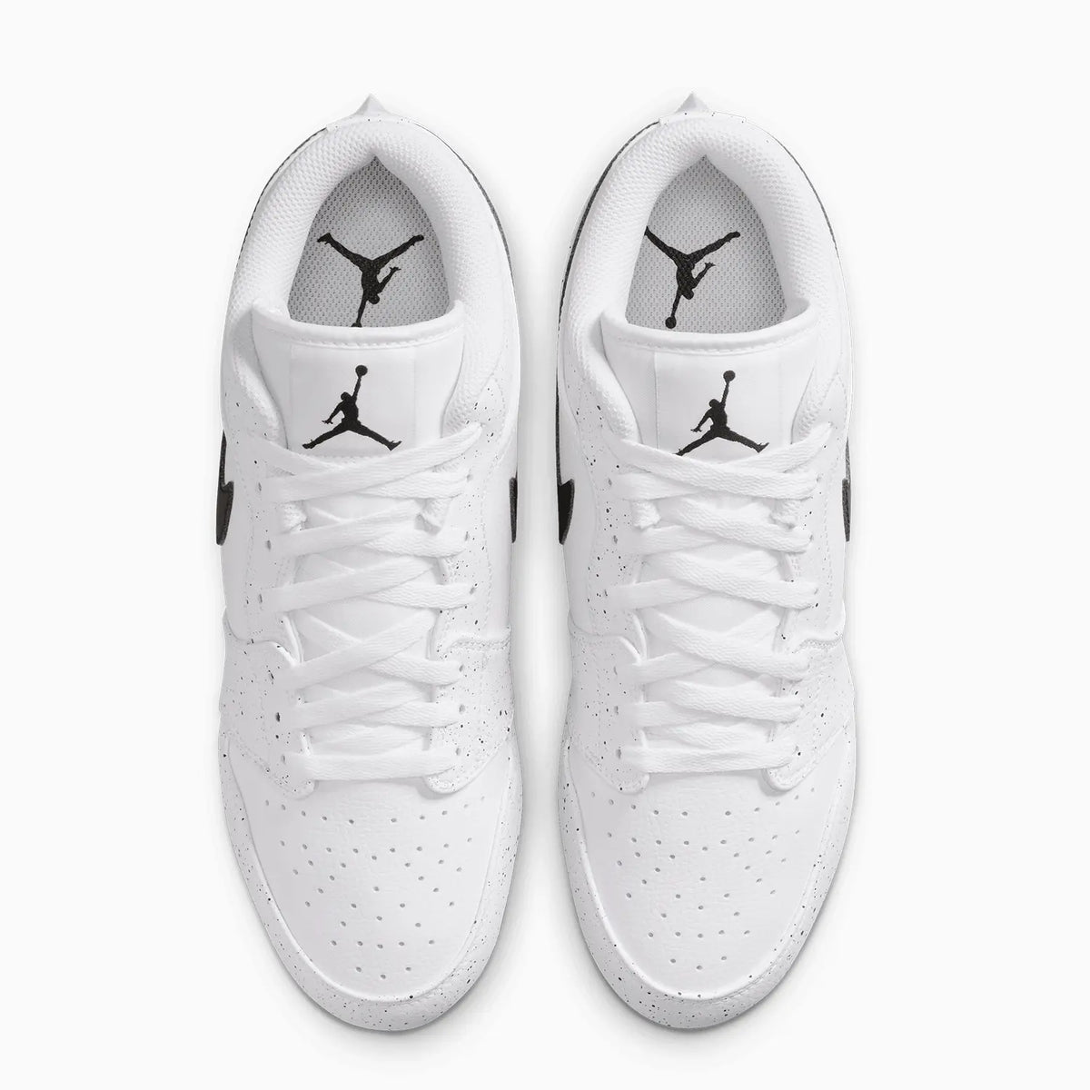Tacos Jordan 1 Low TD para hombre 'White Black Splatter'