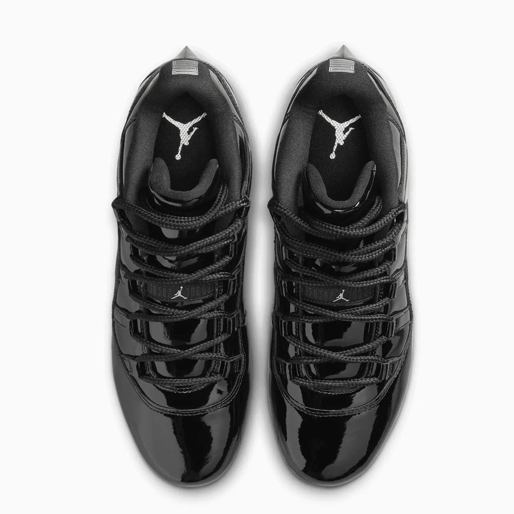 Men's Jordan 11 Low TD Cleat 'Patent Black'