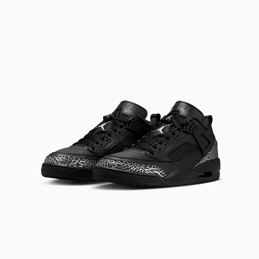 Jordan Spizike Low para hombre 'Black Metallic Silver'