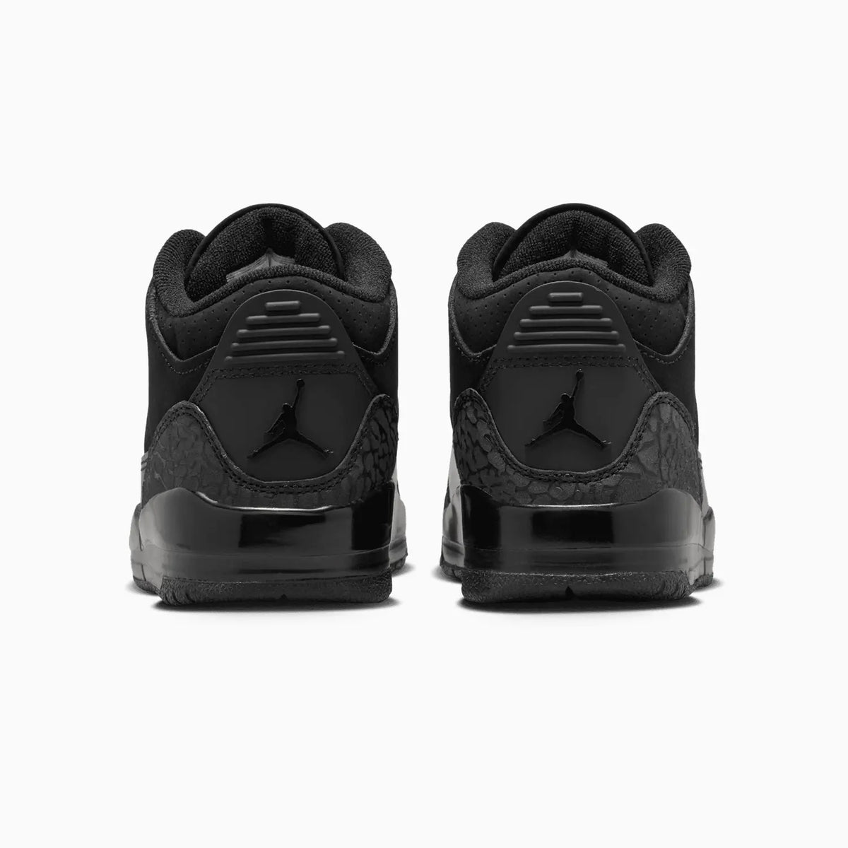 Air Jordan 3 Retro 'Black Cat' para niños de preescolar