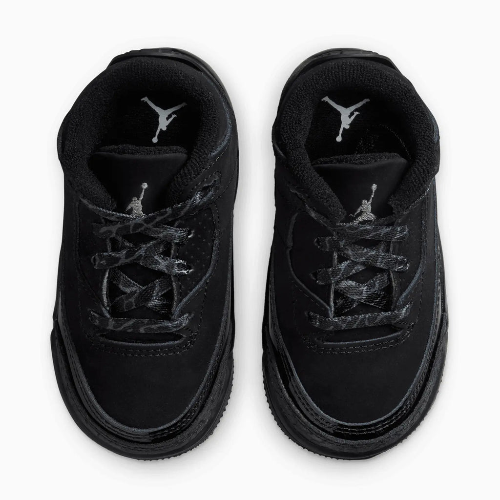 Jordan 3 Retro 'Black Cat' para niños pequeños