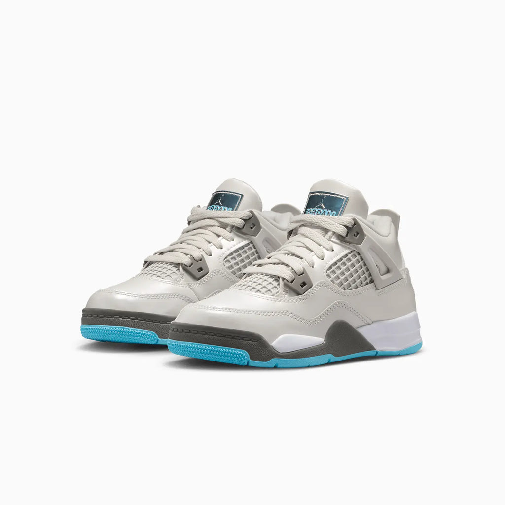 Kid's Air Jordan 4 Retro 'Blue Chill' Pre School