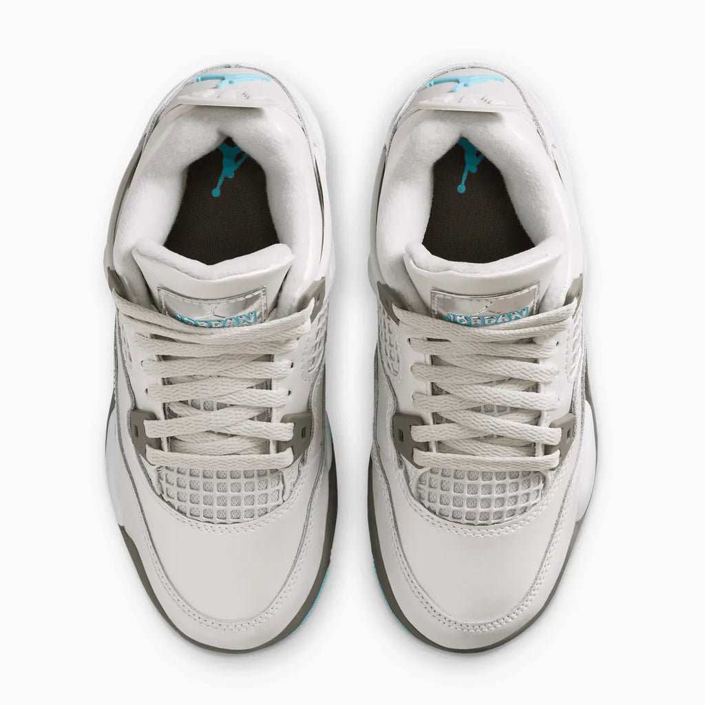 Kid's Air Jordan 4 Retro 'Blue Chill' Pre School