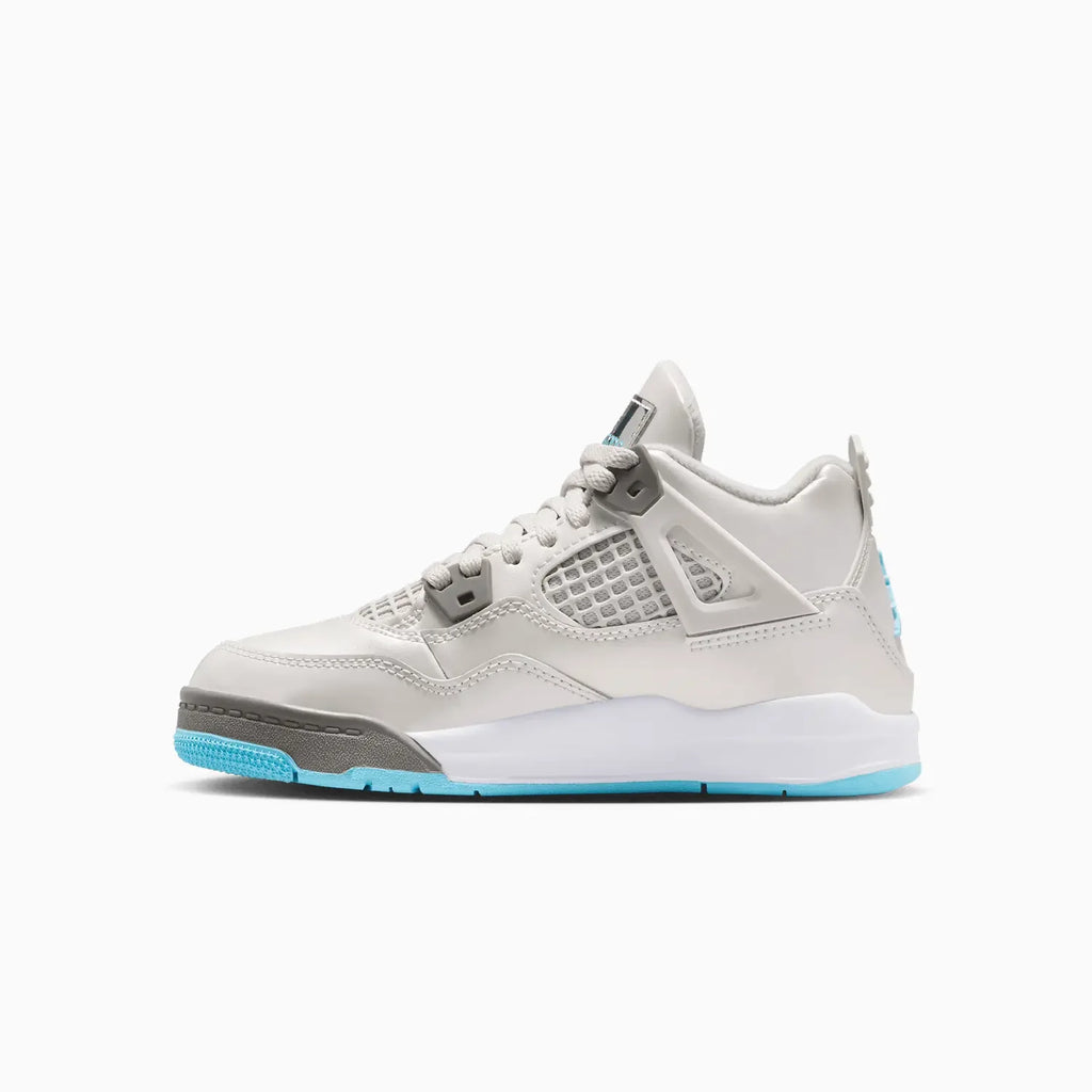 Kid's Air Jordan 4 Retro 'Blue Chill' Pre School