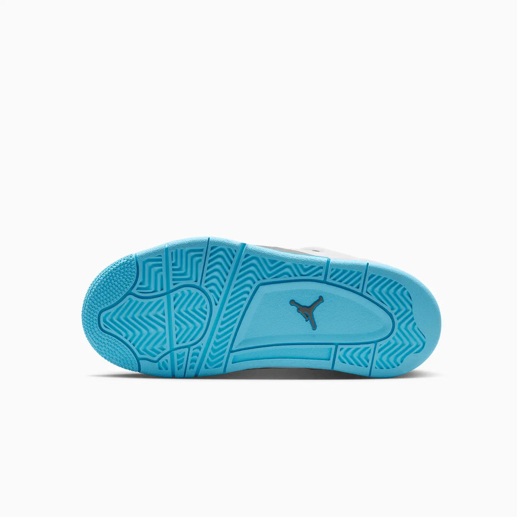 Kid's Air Jordan 4 Retro 'Blue Chill' Pre School