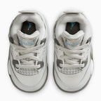 Air Jordan 4 Retro 'Blue Chill' para niños pequeños