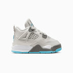 Air Jordan 4 Retro 'Blue Chill' para niños pequeños