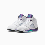 Air Jordan 5 Retro OG 'Grape' para niños de preescolar