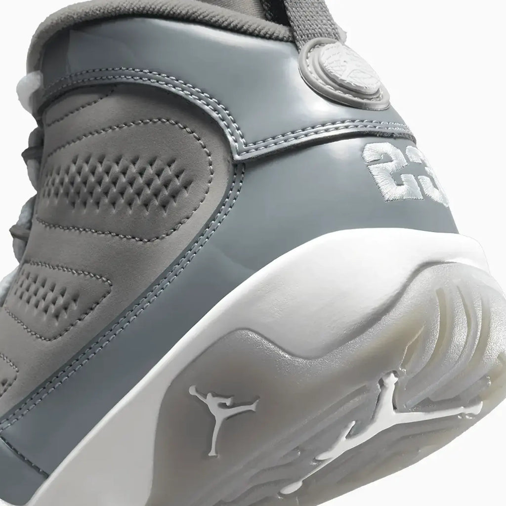 Kid's Air Jordan 9 Retro 'Cool Grey' Grade School