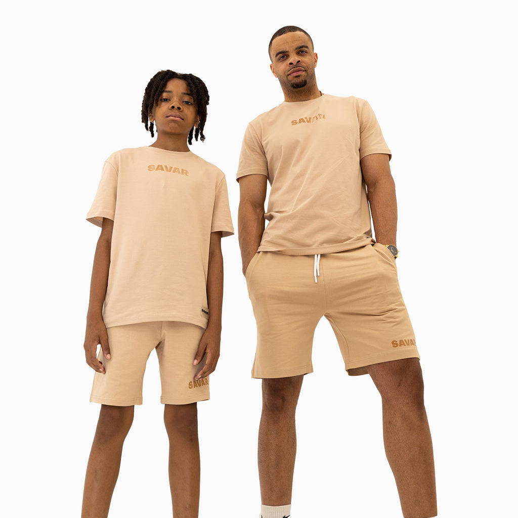 Conjunto de camiseta y pantalón corto Savar para niño