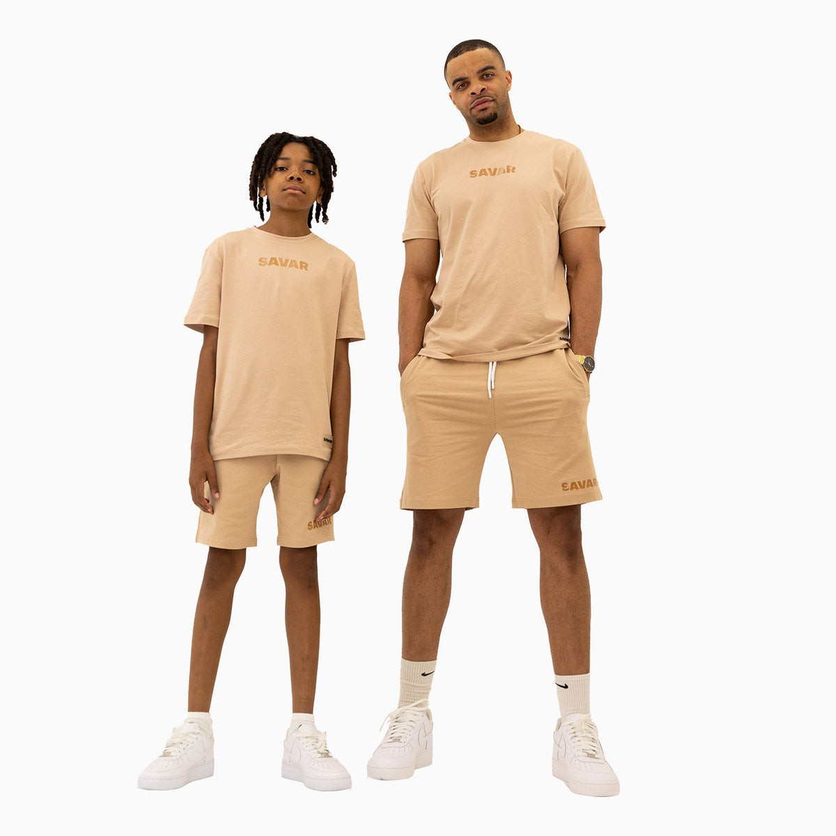 Conjunto de camiseta y pantalón corto Savar para niño