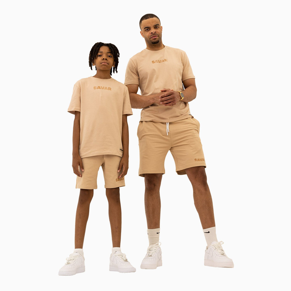 Conjunto de camiseta y pantalón corto Savar para niño