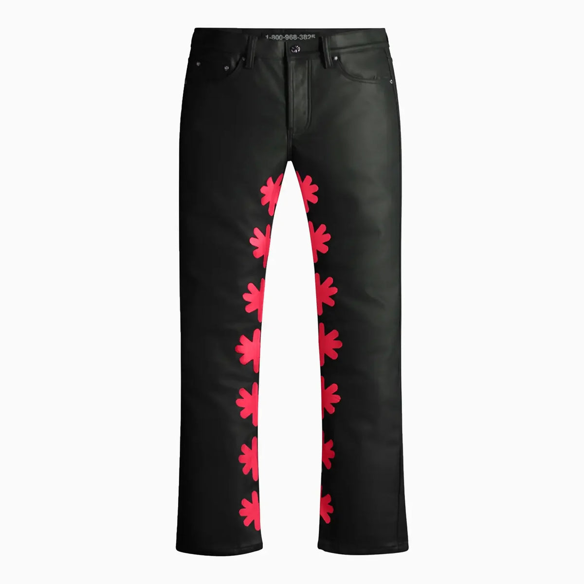 Pantalón OG Wax Negro Rojo de Hombre