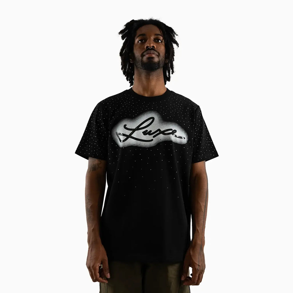 Camiseta de manga corta Crystal Galaxy para hombre