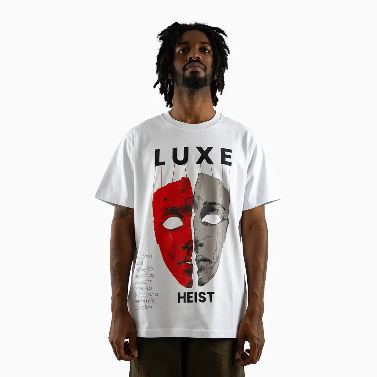 Camiseta de manga corta con gráfico Hiest para hombre