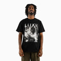 Men's Monochrome Marble Graphic T-Shirt