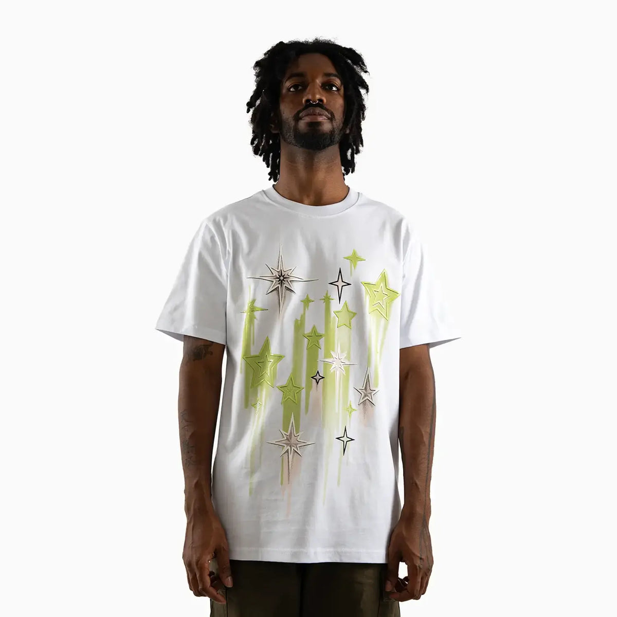 Camiseta de manga corta para hombre con gráfico Rising Star