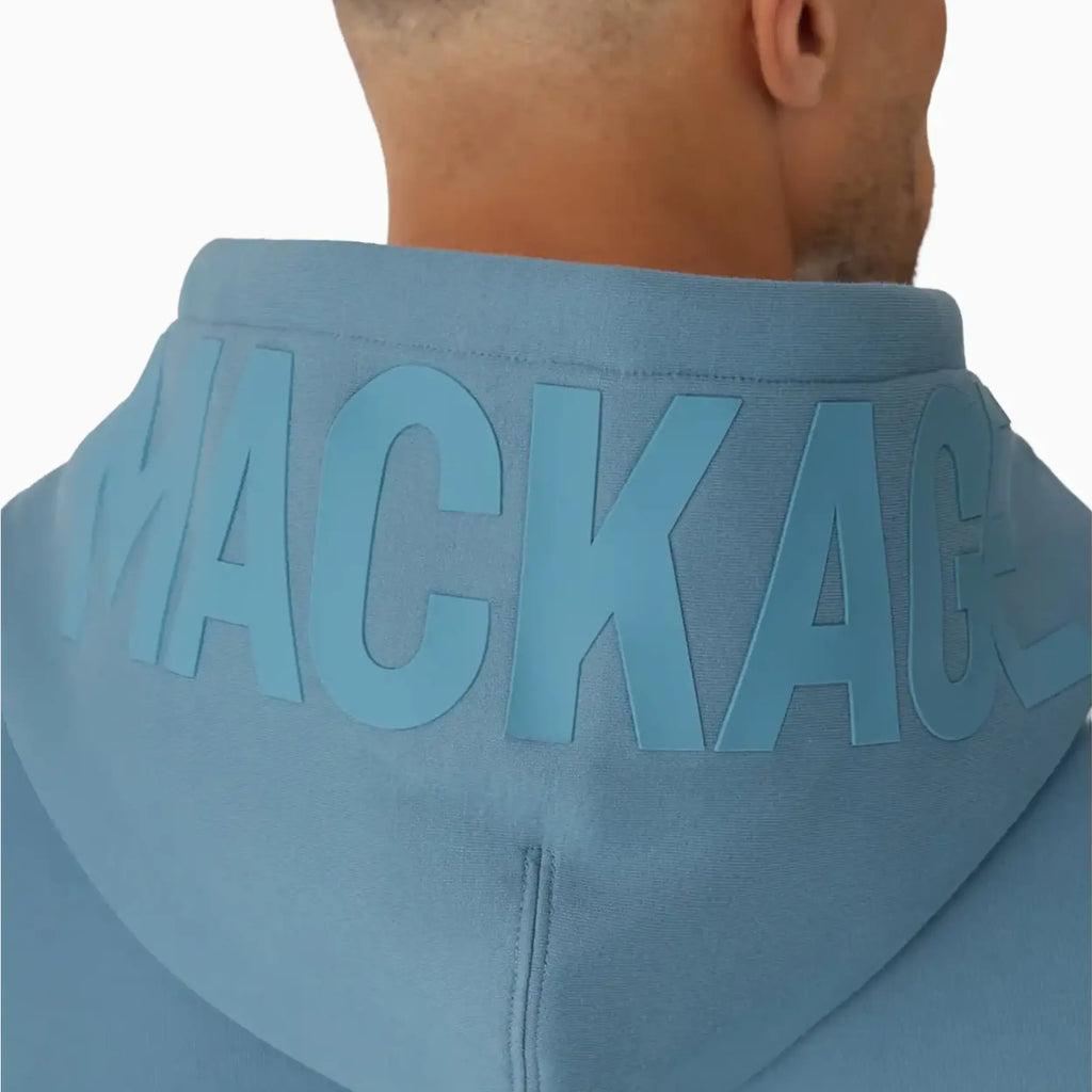 Sudadera con capucha y logo de punto doble KOLTON