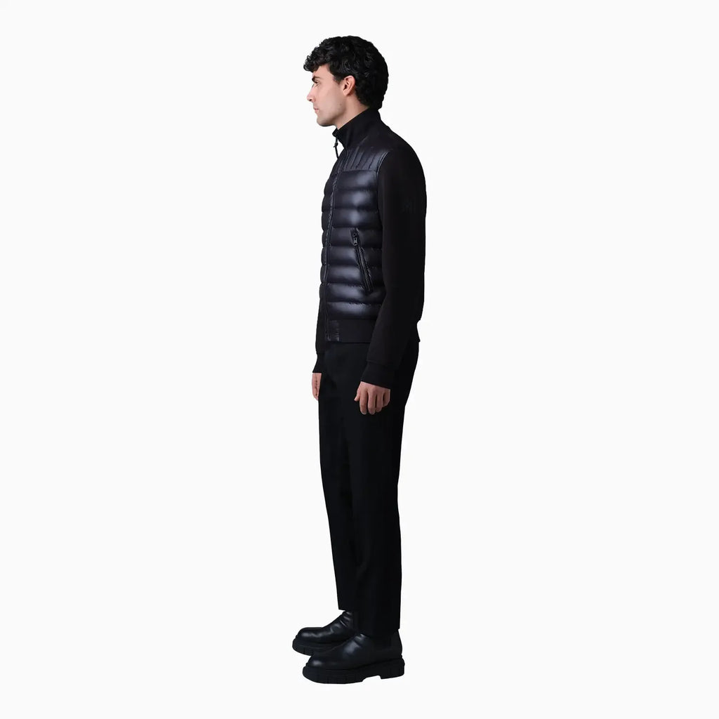 Chaqueta de bombardero COLLIN-R Nano Down de medios mixtos para hombre