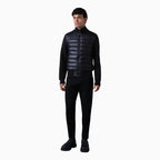Chaqueta de bombardero COLLIN-R Nano Down de medios mixtos para hombre