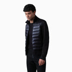 Chaqueta de bombardero COLLIN-R Nano Down de medios mixtos para hombre