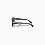 Lunettes de soleil Burberry pour hommes gris foncé noir