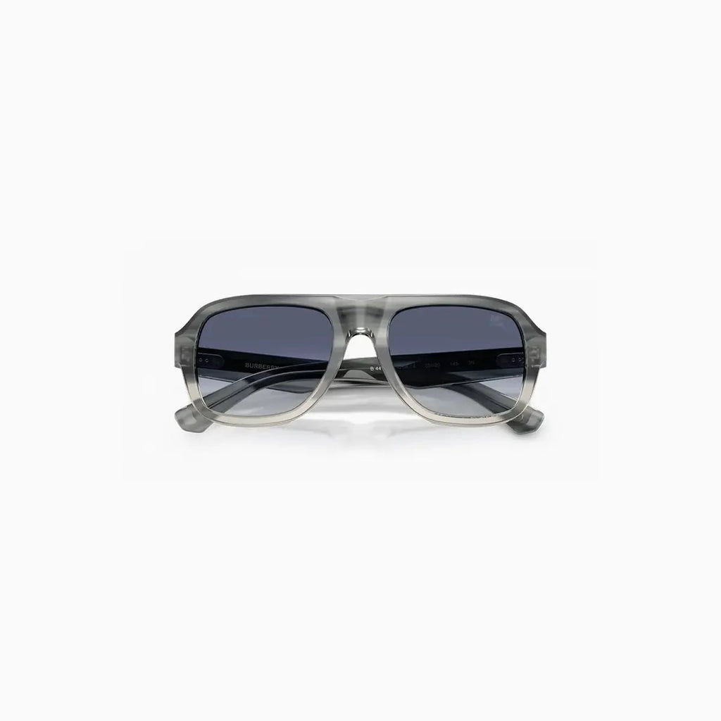 Gafas de sol Burberry para hombre, grises y azules degradadas