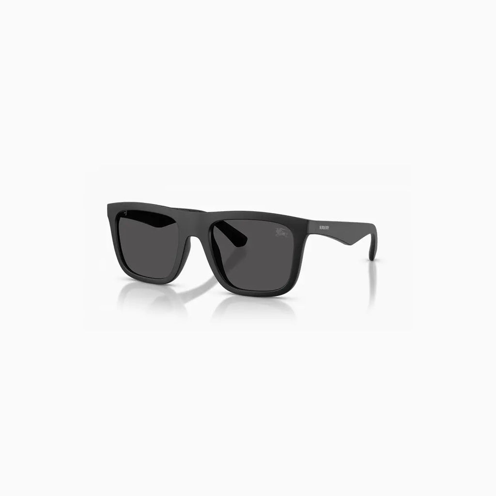 Lunettes de soleil noires mates Burberry pour homme