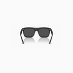 Lunettes de soleil noires mates Burberry pour homme