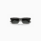 Lunettes de soleil Burberry pour homme gris foncé mat