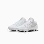 Chaussure de football Jordan 1 Low TD pour homme « White Grey Fog »