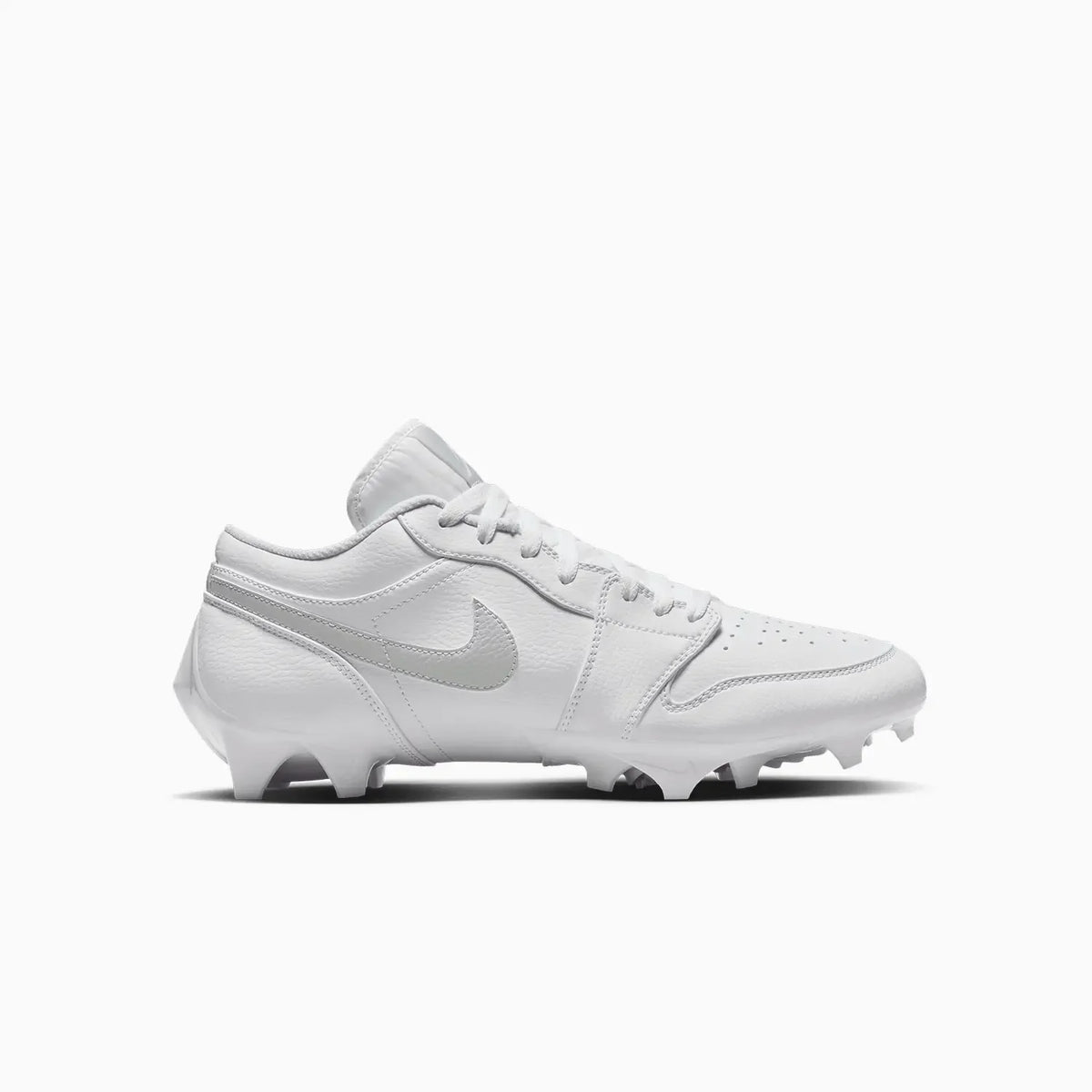 Men's Jordan 1 Low TD Football Cleat 'White Grey Fog'